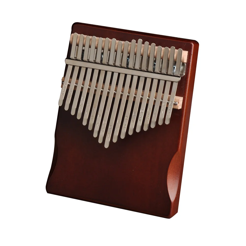 17 клавиш калимба Пальчиковое пианино твердая сосна санза Mbira Calimba играть с