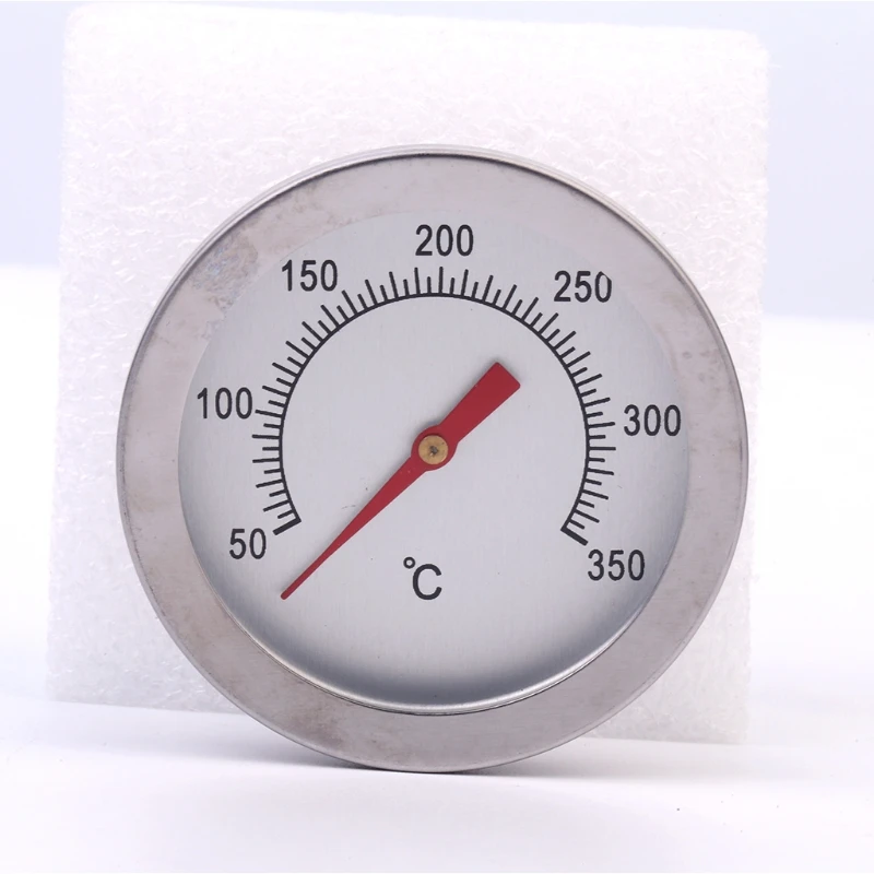 

BBQ Oven Grill Thermometer Accurate Bimetal Termp Gauge Durable Kitchen Cooking Baking Supplies