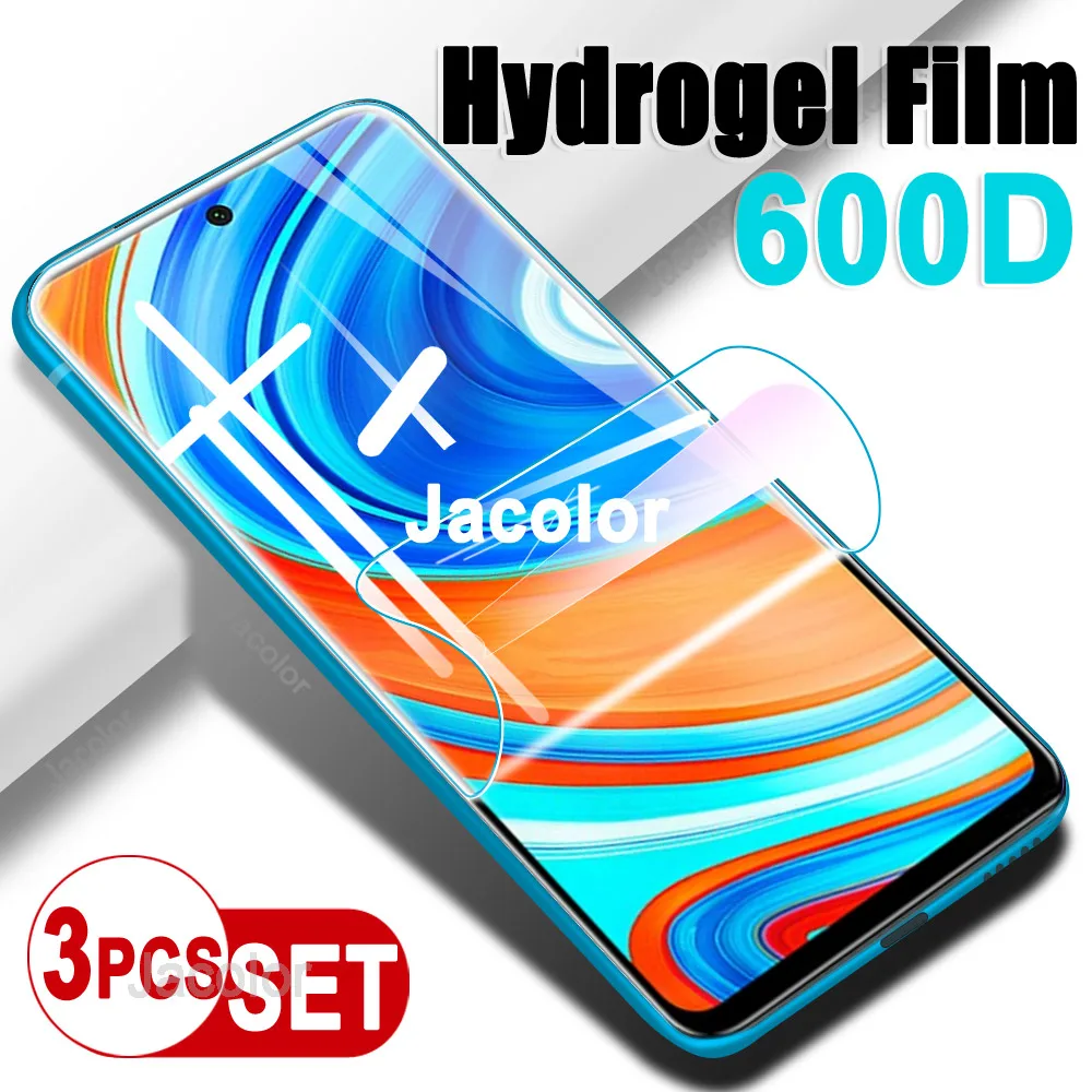 Гидрогелевая пленка для Xiaomi Redmi Note 9 Pro мягкие водные гелевые пленки 9Pro 9s Max не