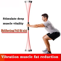 home portable fitness elastic bar gym foldable tremor stick multifunctional training tremor bar fat burning exercise workout