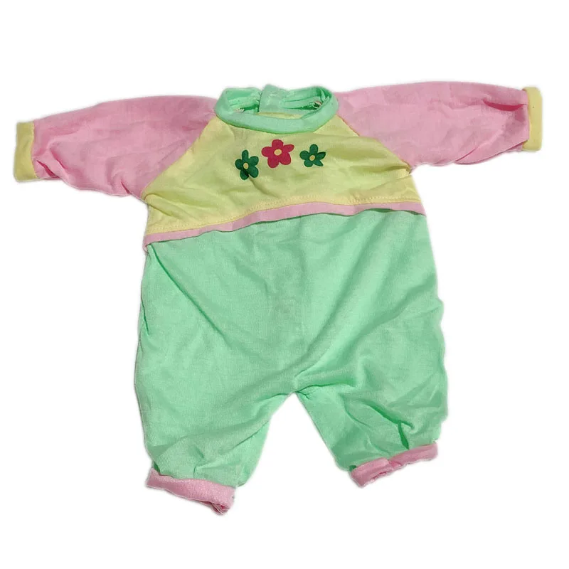 Недорогие милые зеленые комбинезоны одежда подходит для 18-дюймовых американских
