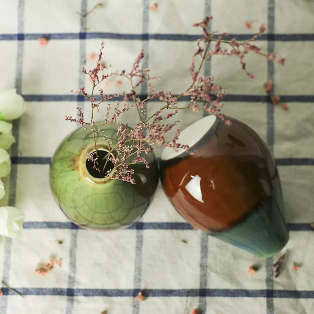 Керамическая ваза для цветов креативная деликатная праздничная Подарочная