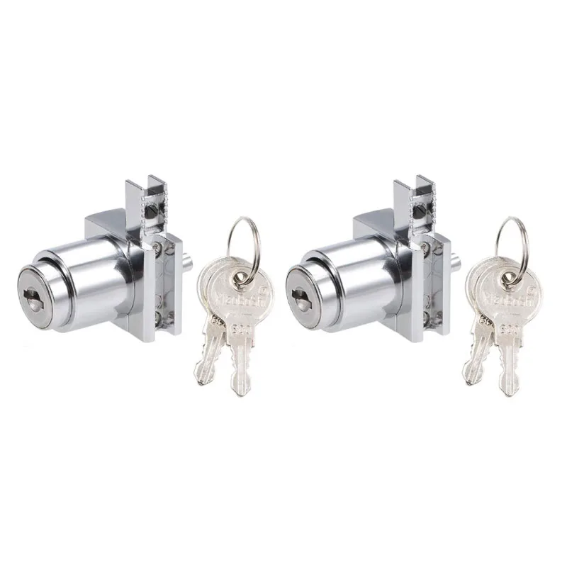 Нажимной замок для раздвижной стеклянной двери шкафа толщиной 5 мм разные