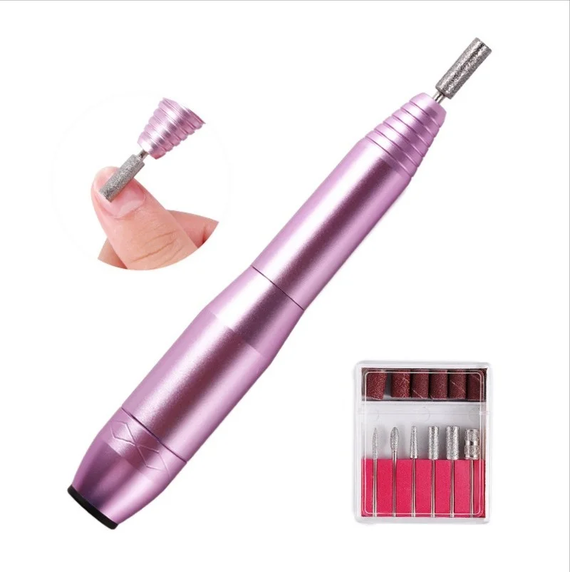 

Portable Nail Polisher, Exfoliating, Polishing, and Polishing Mini Electric Nail Tool Electric Nail Polisher
