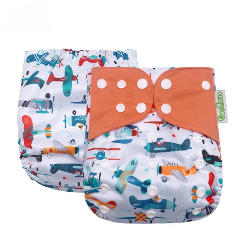 

Washable and Reusable Baby Diaper Pocket Cloth Nappies With One Opening Fit 3-15kg Baby Infant Traning Pants
