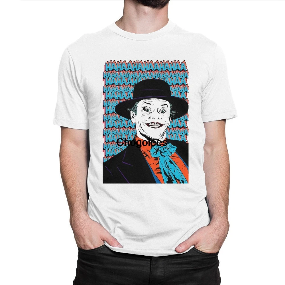 Футболка Джек Николсон Джокер арт размеры для мужчин и женщин | Мужская одежда