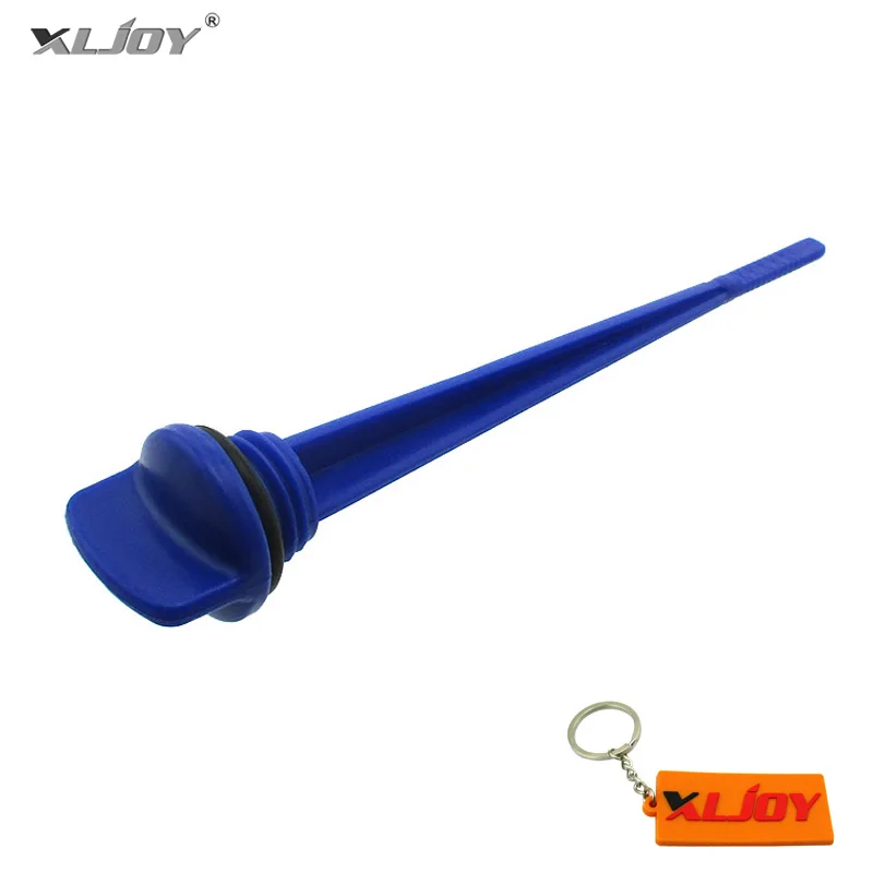 Dip Stick моторное масло щуп для измерения уровня для Lifan YX 125cc 140cc Stomp YCF IMR SSR 150cc 200cc 250cc питбайк ATV мотоцикл - Цвет: Blue