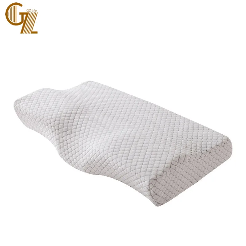 

GZ LIFE Memory foam pillow pillowcase neck protection slow recovery memory foam butterfly pillow sleeping pillow neck pillow