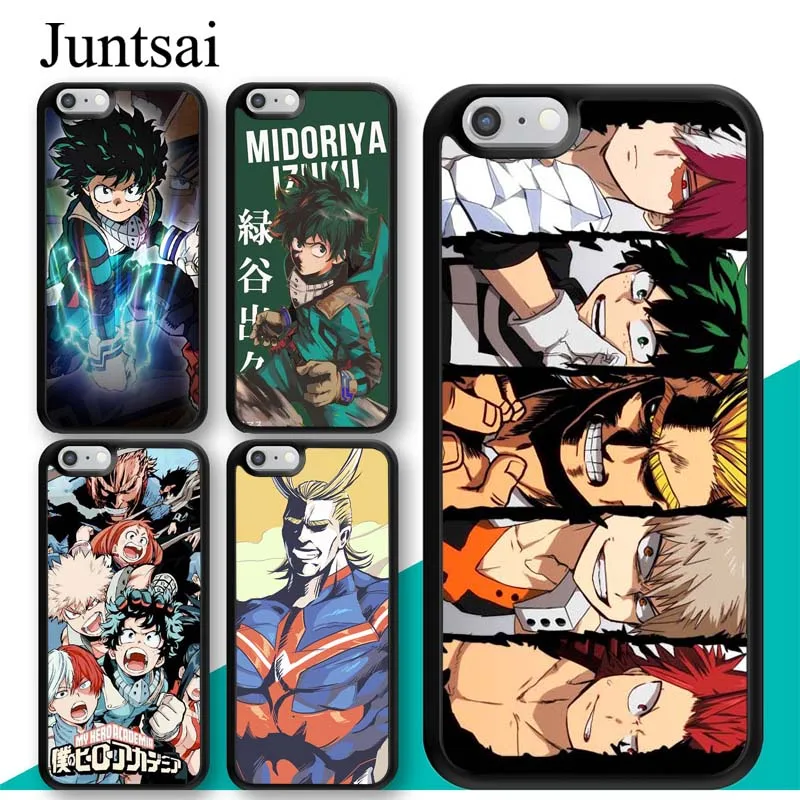 Чехол Deku Izuku Midoriya My Hero academic для iphone 11 12 Pro Max mini XR XS MAX X 5S SE 2020 6S 7 8 Plus|Бамперы| |
