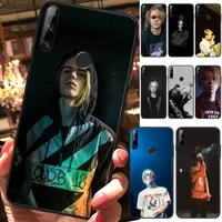 chenel russia rapper pharaoh coque soft phone case capa for huawei y5 ii y6 ii y5 y6 y7prime y9 2018 2019