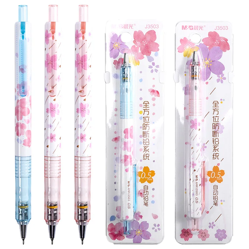 0.5mm Lead Professional Automatic Pencils Student Drawing For School Office Supplies