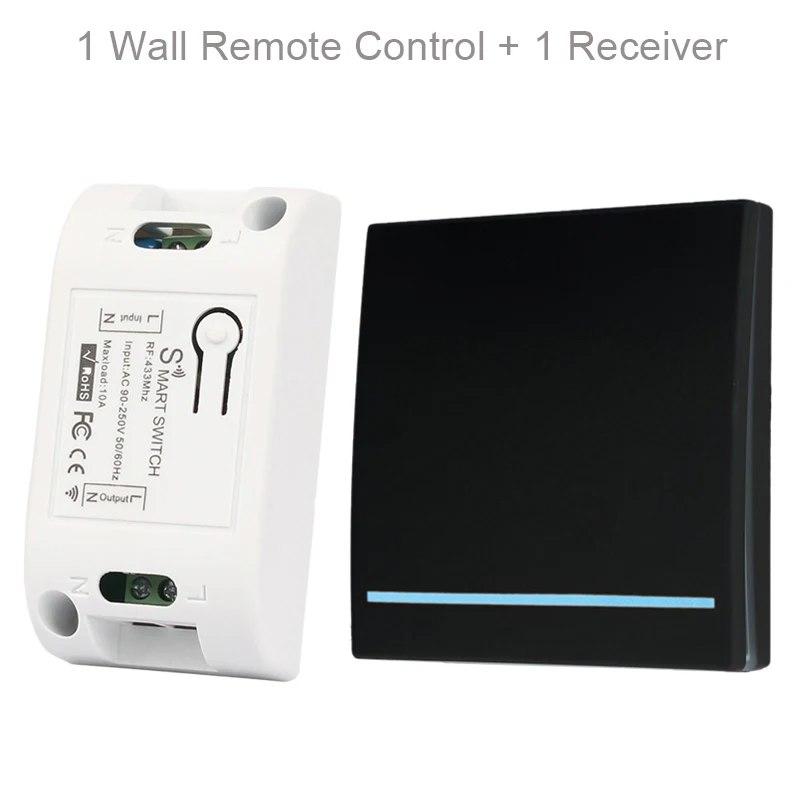 Беспроводной Радиочастотный выключатель QIACHIP 433 МГц 110 В переменного тока