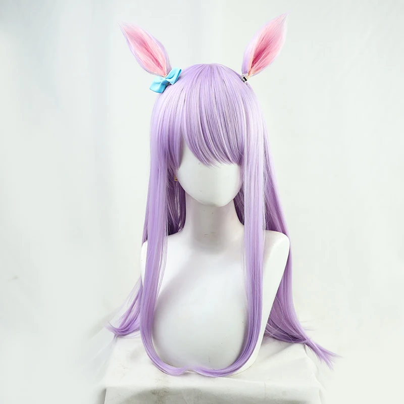 Anime Game Pretty Derby Mejiro McQueen Cosplay Costume Prop Hair Wig +track
