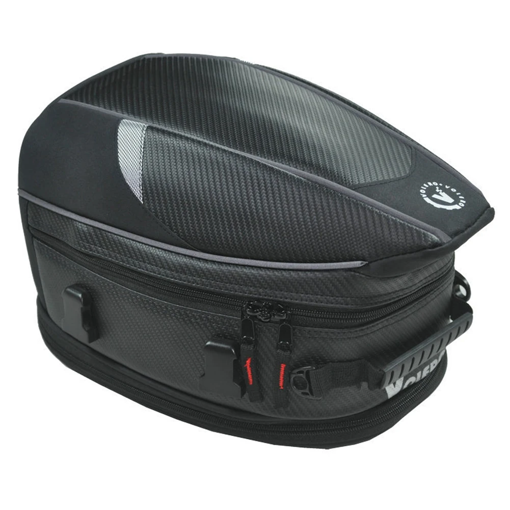 

Waterproof Cover Luggage Riding Portable With Strap Motorcycle Tail Bag Backpack Tank Rear Seat Durable Universal Helmet Storage