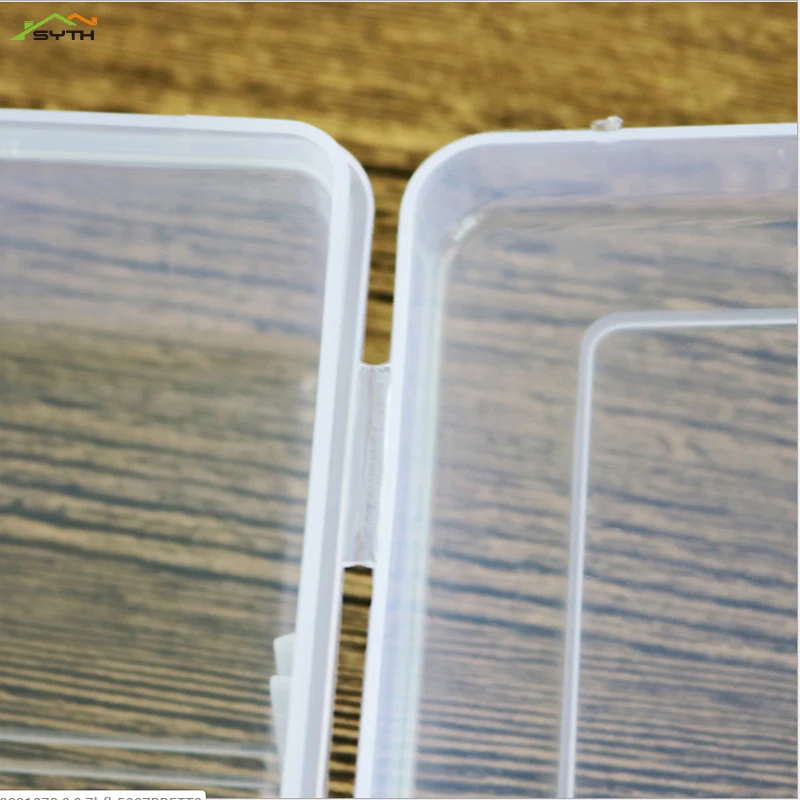 Прозрачная крышка маленькая пластиковая коробка бокс для хранения инструментов