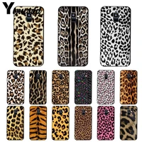 yinuoda fashion tiger leopard print panther phone case for samsung galaxy a7 a50 a70 a20 a30 a40 a8 a6plus a8plus a9 2018