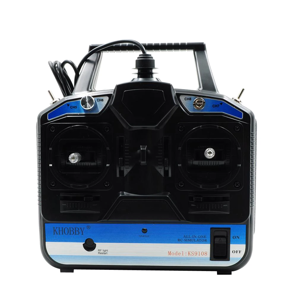 

18 In 1 RC Simulator 8CH For RC Drone Airplane Helicopter Training X2