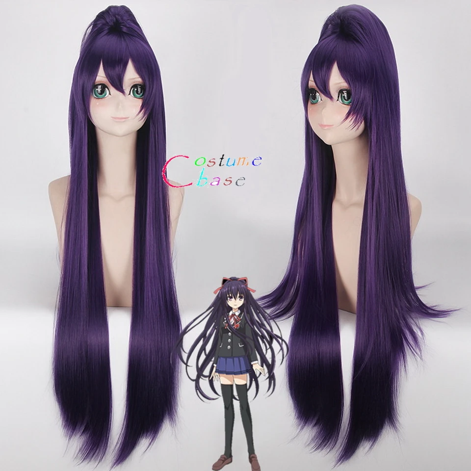 Парик для косплея Yatogami Tohka длинные женские волосы из аниме свидание и прямая