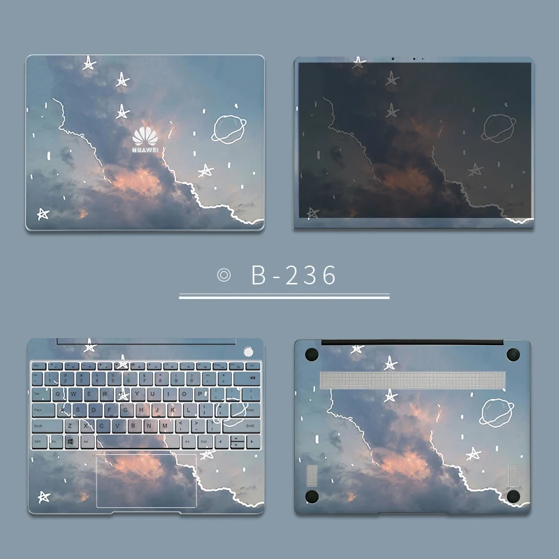 наклейка для ноутбука huawei matebook 13 x pro 139