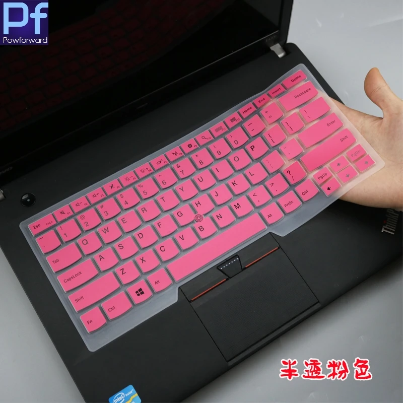 Pink Silicone Gel Keyboard Protector Cover Skin for Lenovo Thinkpad X1 Carbon - Цвет: Pink