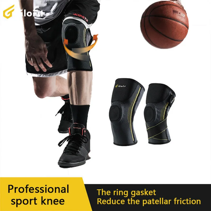 Наколенники Glofit фиксатор коленного сустава сжатие спортивный тренажерный зал