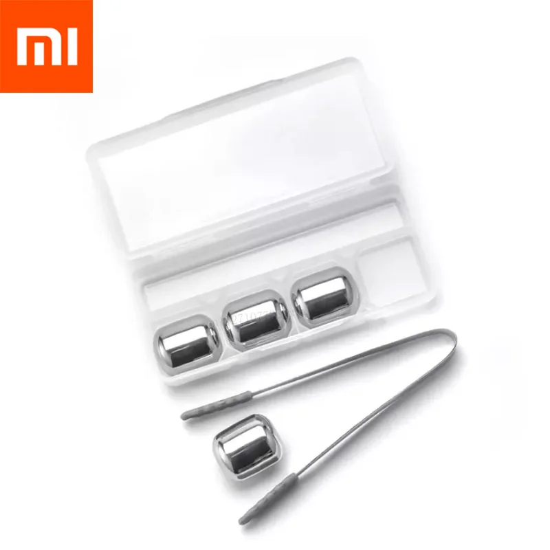 Xiaomi Mijia Circle Joy Ice Cube 304 нержавеющая сталь моющийся для длительного использования льдогенератор для вина пробки фруктового сока