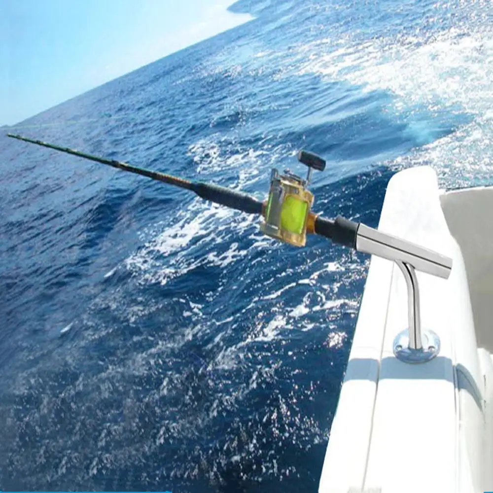 

Stainless Steel 316 Outrigger Fishing Rod Rack Holder Marine Boat Yacht Mirror Polishing Fishing Tackle Pole Bracket Bassfishing