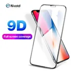 9D полное покрытие закаленное стекло для iPhone 8 6 7 6s Plus Защита экрана для iPhone XS MAX XR X пленка для iPhone 12 Pro MAX mini 11