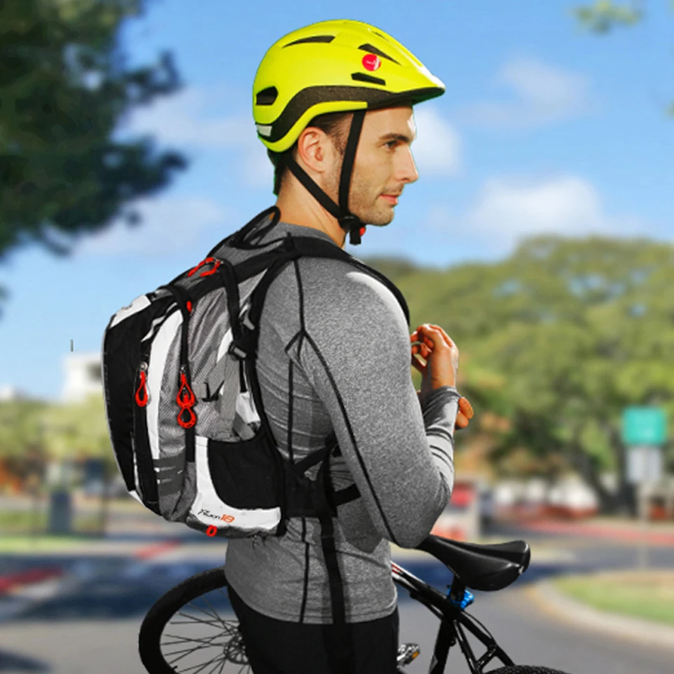 18L Bicycle Backpack for Men MTB Bike Outdoor Equipment Climbing Hiking Bags Breathable Cycling Riding Bicycle BIke Backpack