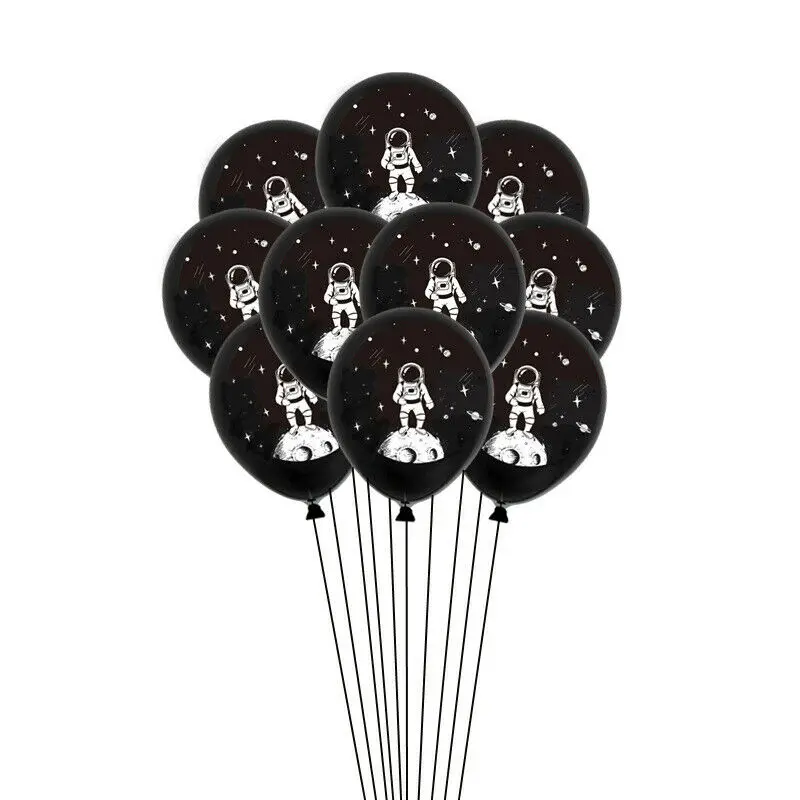 10 шт. космические воздушные шары астронавта из фольги галактика для вечеринки