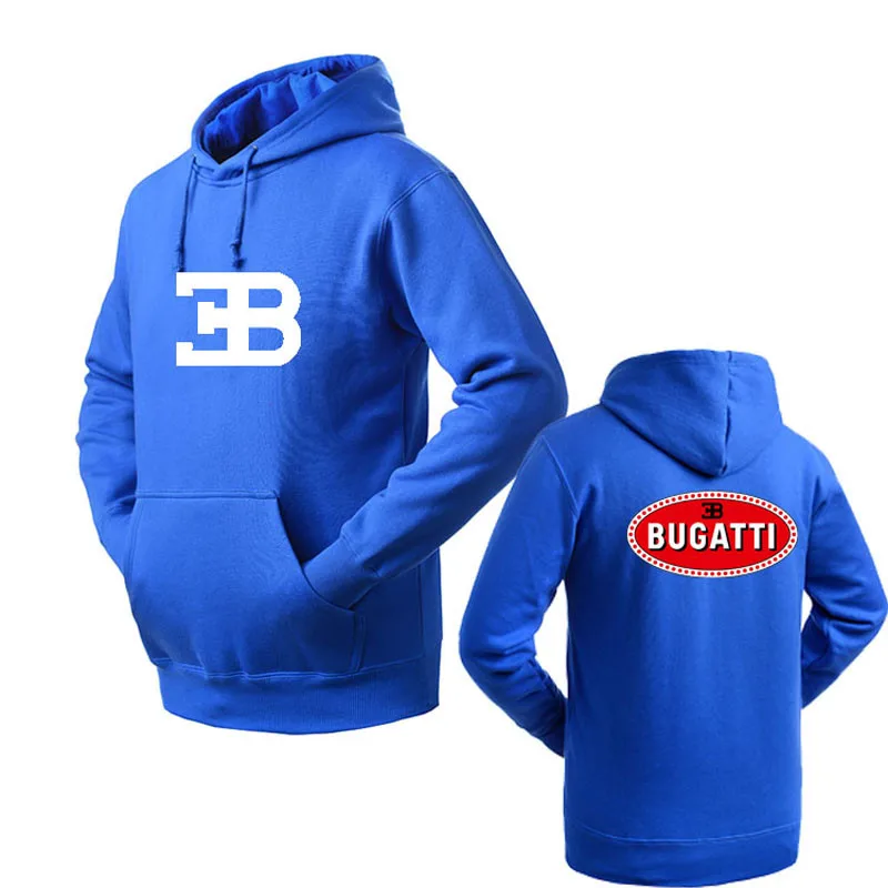 

2021 Brand Clothing Bugatti logo Fashion pullover Hoodie New Casual Men Hoodies Sweatshirts Printed Pullover Hoodie Cotton