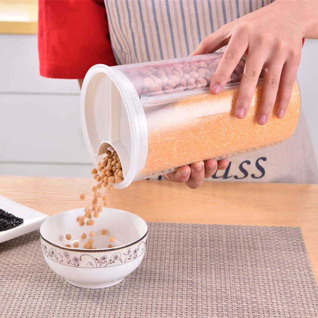 Контейнер для хранения еды объемом 1 л/2 л прозрачный пластиковый контейнер