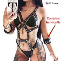 sexy sm body lingerie bondage leather harness toys for women underwear garters belt bra leg suspenders erotic sex accessories