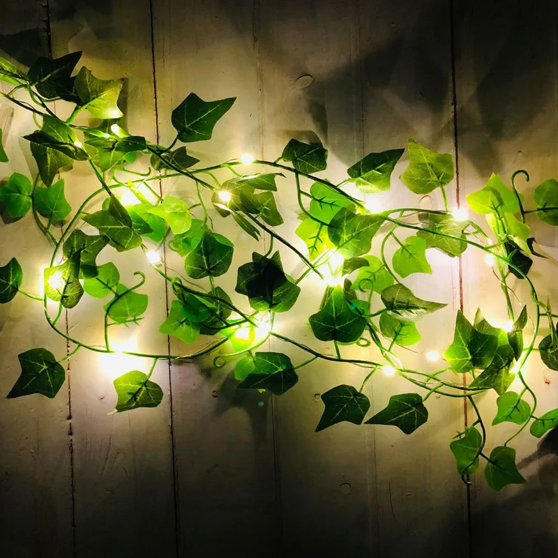 

Waterproof Fairy Lights Leaves Led String Light for Outdoor Garden Party Decoration Battery Indoor Home Holiday Ornament Luces