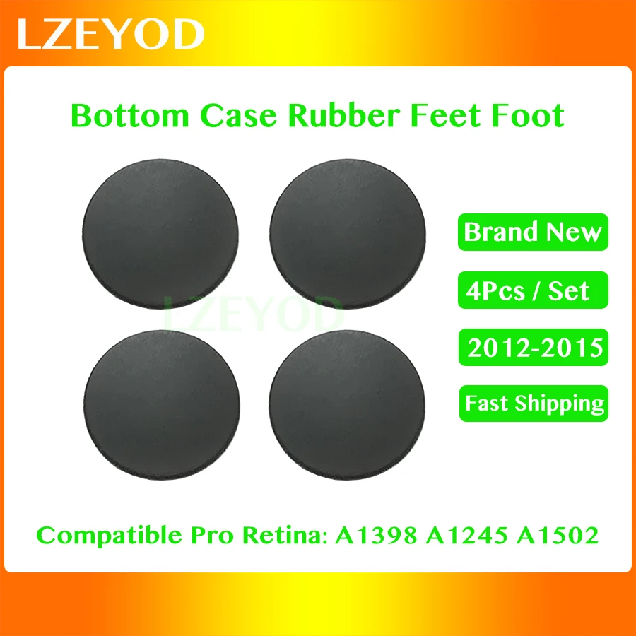 1Set Bottom Case Cover Rubber Feet For Macbook Pro Retina 13" 15" A1398 A1425 A1502 Rubber Feet 2012 2013 2014 2015 Year
