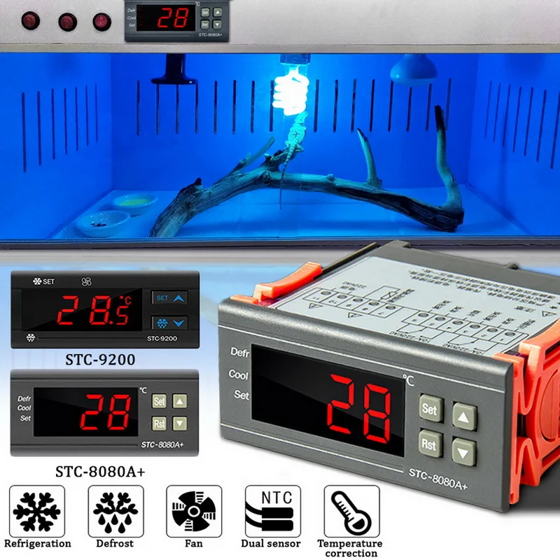 Регулятор температуры Холодильный автоматический размораживающий таймер