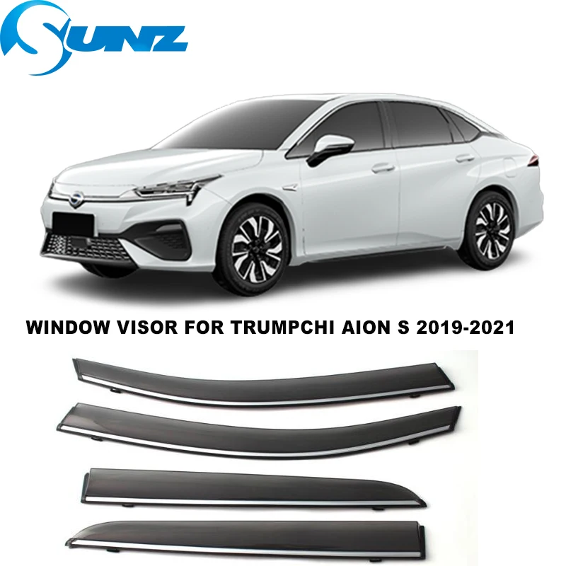 

Side Window Visor For Trumpchi AION S 2019 2020 2021 For Trumpchi IA5 Window Rain Guards Weathershilds Sun Rain Deflector SUNZ
