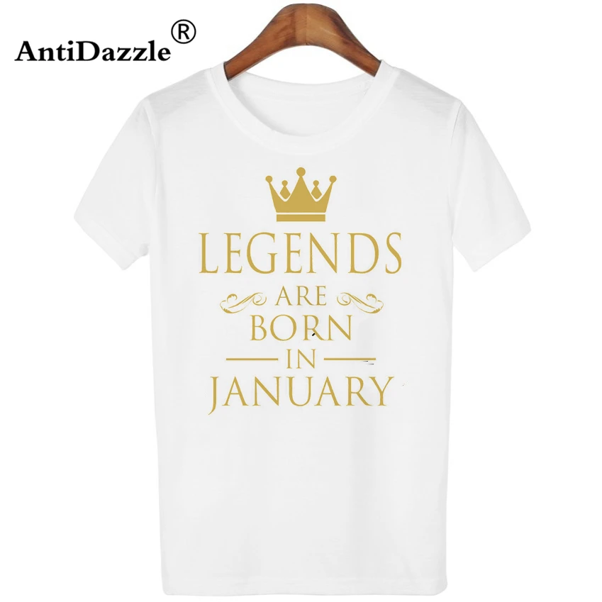 Antidazzle 2017 модная летняя повседневная женская футболка с принтом &quotЛЕГЕНДЫ&quot