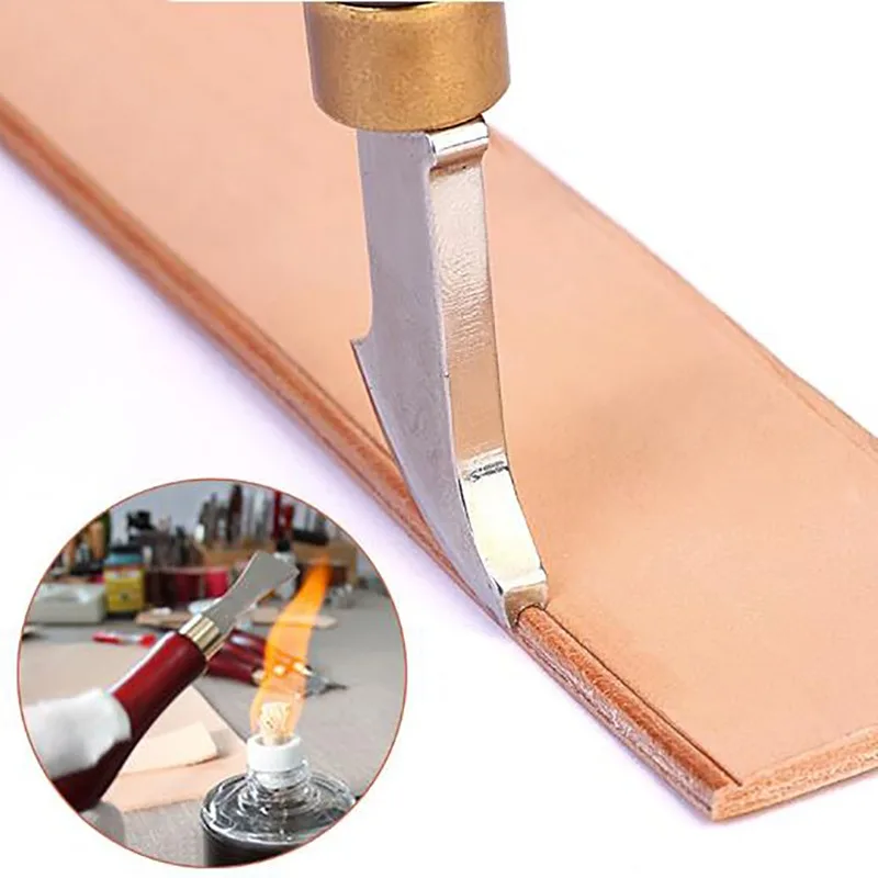 

High Quality Professional DIY Leather Edge Press Line Tool Handmade Stainless Steel Edge Stroke Scratch Craft Tools