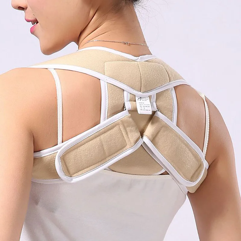 Корректор осанки для спины Adujustable поддерживающий пояс мужчин и женщин коррекция