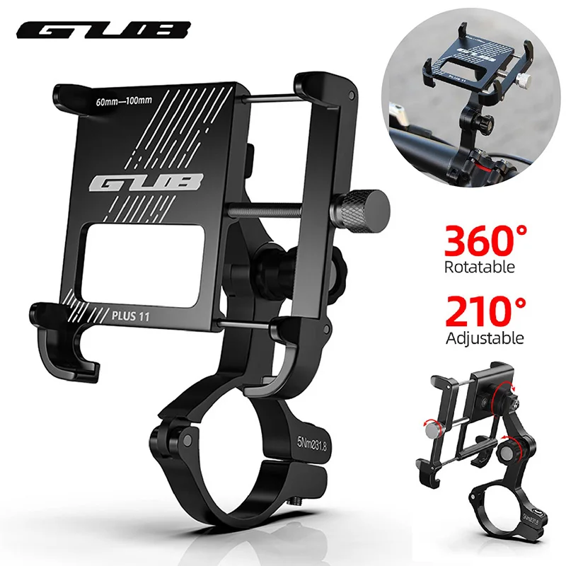 Новая алюминиевая подставка для телефона GUB PLUS 11 велосипеда 3 5 7 дюймов