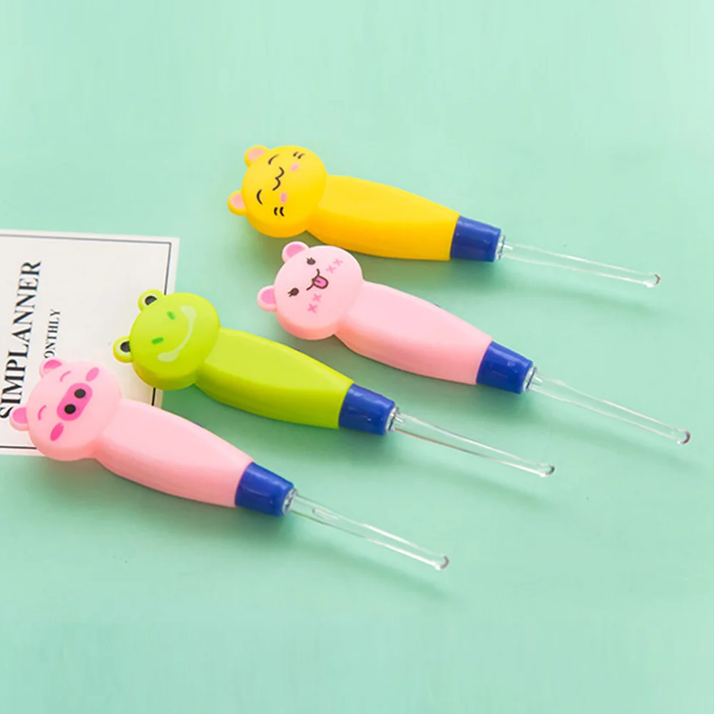 

Baby Adults Care Ears Cleaning with Light Earwax Spoon Digging luminous dig Ear japanese style