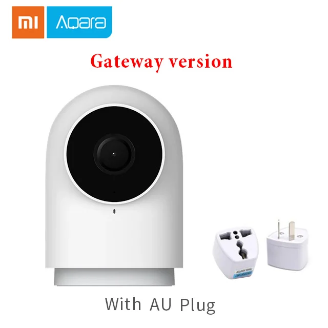 Smart G2 AU Xiao mi Aqara умная камера G2 шлюз версия беспроводной настенный выключатель Умный дом настенная розетка mi датчик двери окна датчик человеческого тела - Цвет: Smart G2 AU