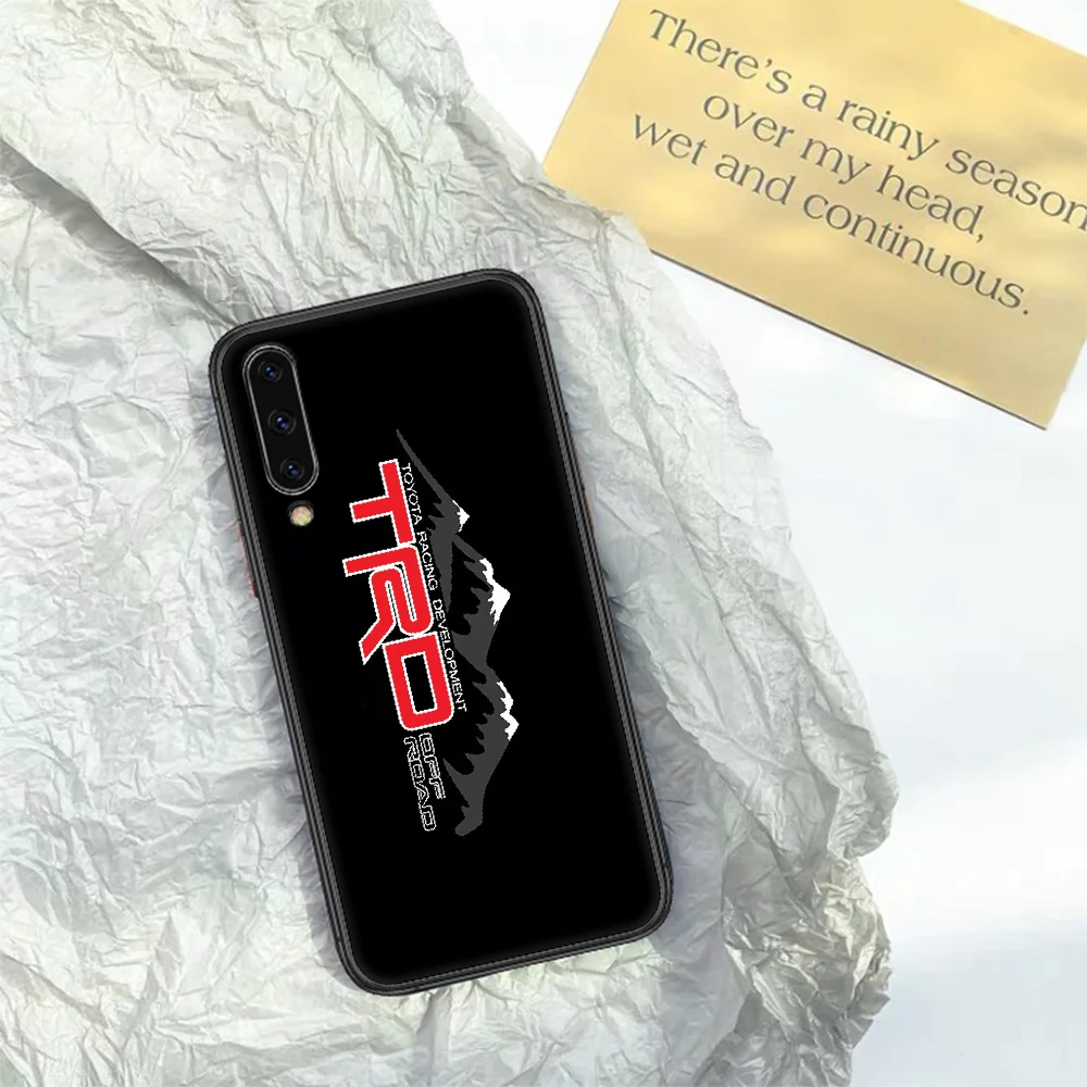 

TRD Toyota Car Phone Case For Samsung Galaxy A10 A20 A30 E A40 A50 A51 A70 A71 A J 5 6 7 8 2016 2017 2018 black Bumper Soft
