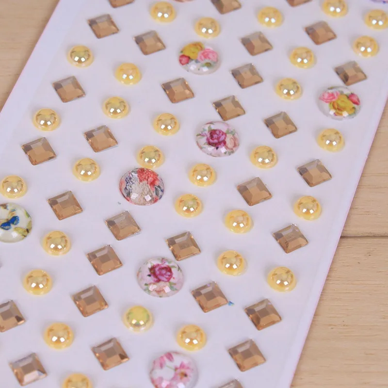 Новый Рождественский подарок акрил цвет радуги ювелирные изделия с бриллиантами