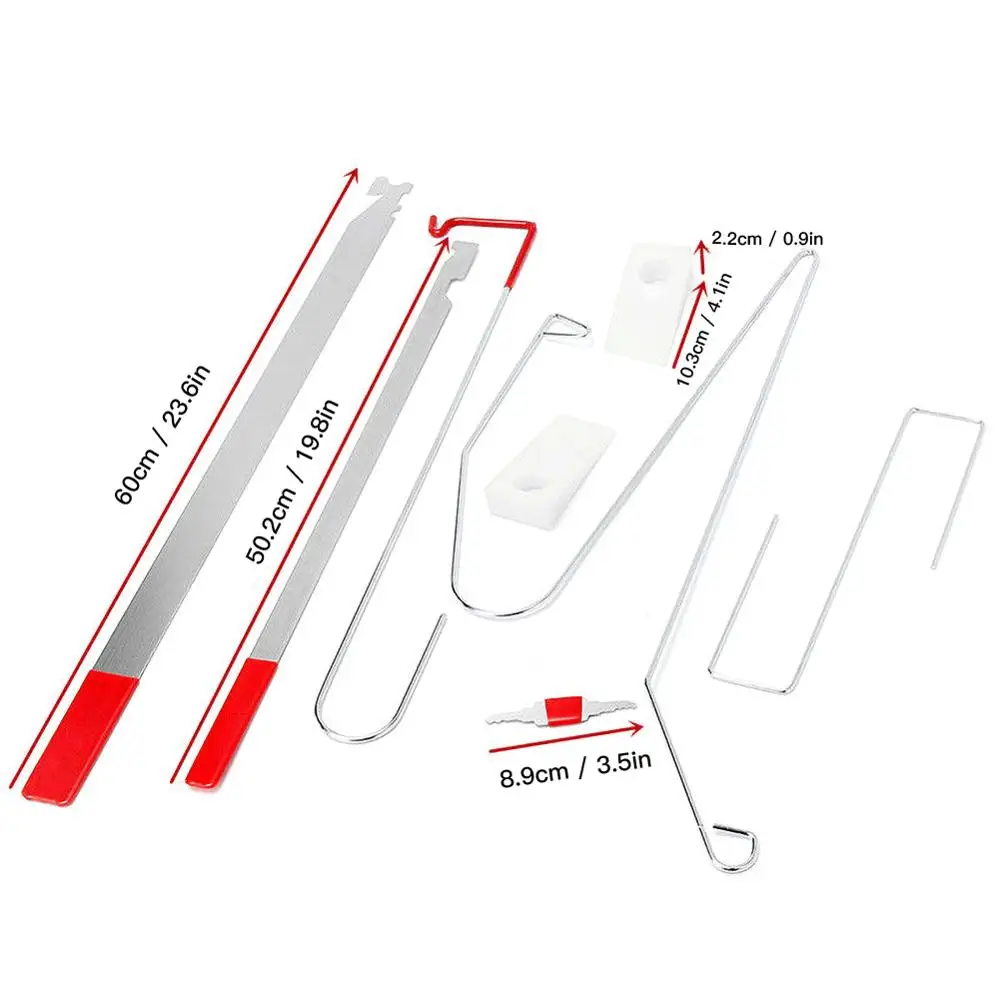 Универсальный дверной замок для автомобиля открывающийся Аварийный ключ