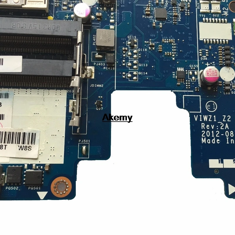 

LA-9061P For Lenovo Z400 laptop motherboard VIWZI-Z2 LA-9061P Z400 PM original motherboard Test free shipping