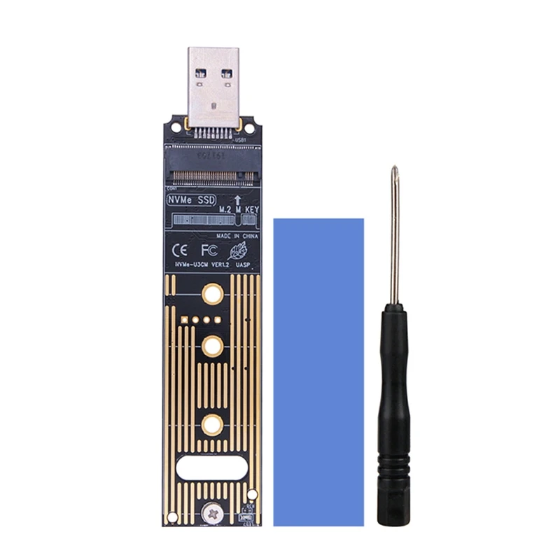 

Адаптер M.2 NVME SSD на USB3 .1 беспроводной Plug Play без кабеля