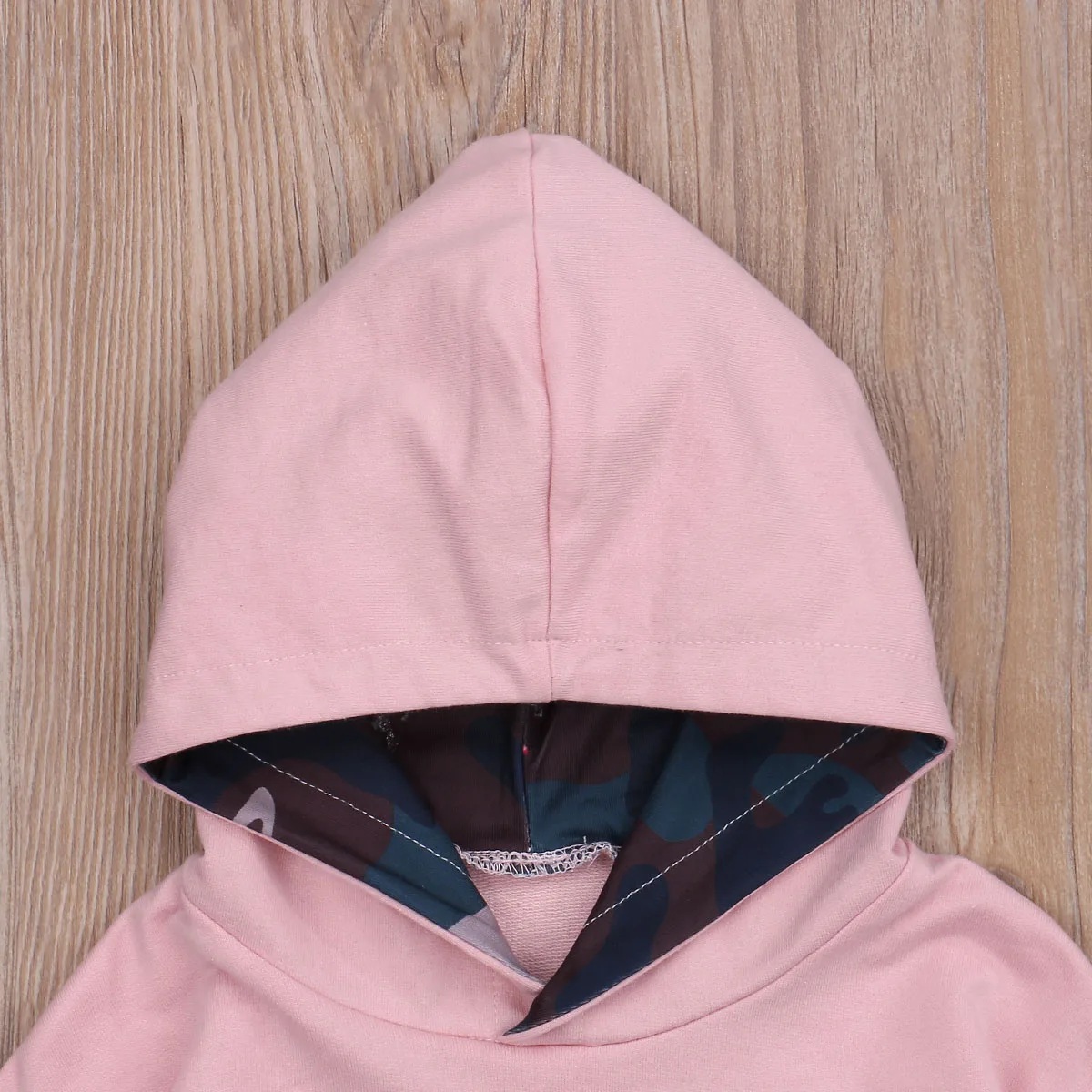 Комплект одежды для маленьких девочек из 2 предметов топ с капюшоном и длинными