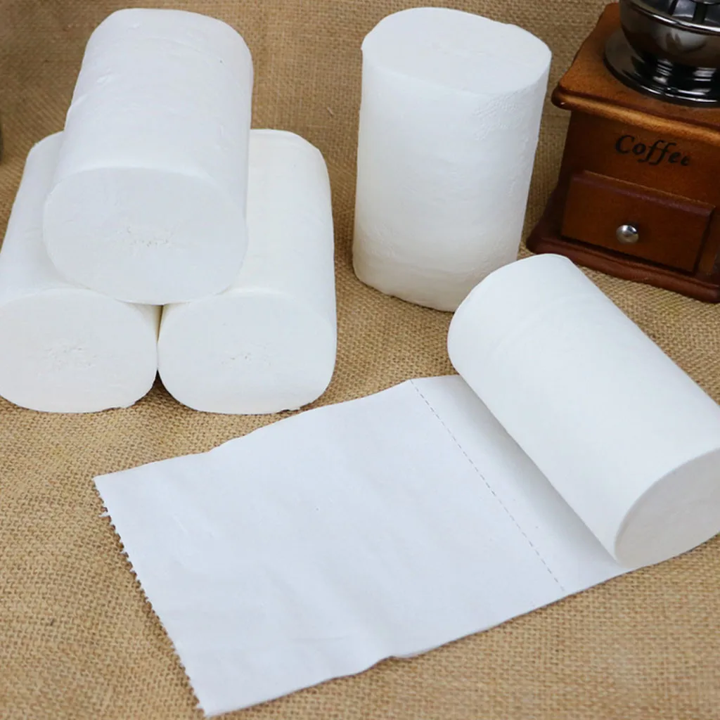 12pcs Four Layer Toilet Tissue Home Bath Roll toilet paper Soft Paper Skin-friendly higienico Fast Shipping | Красота и здоровье